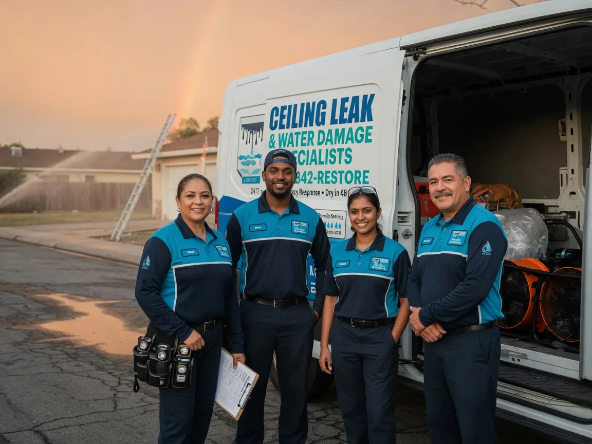 Ceiling Leak Cleanup company in Shelby, MI