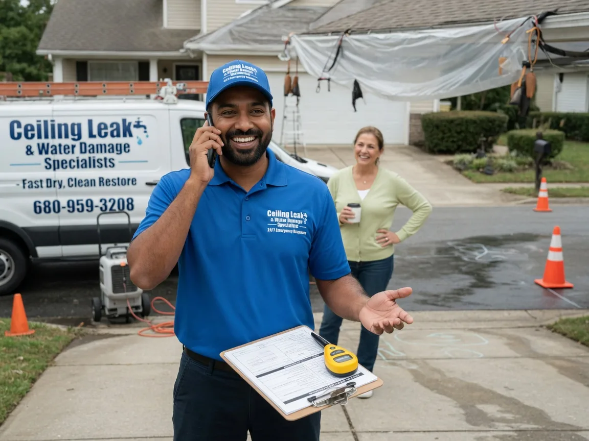 Ceiling Leak Cleanup Shelby, MI FAQs